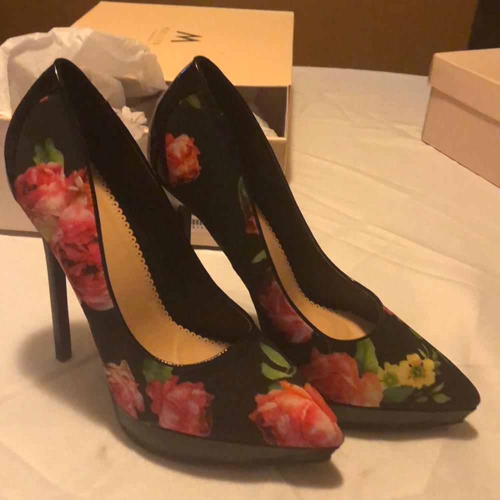 High heel pump, 5 1/2 inch heel